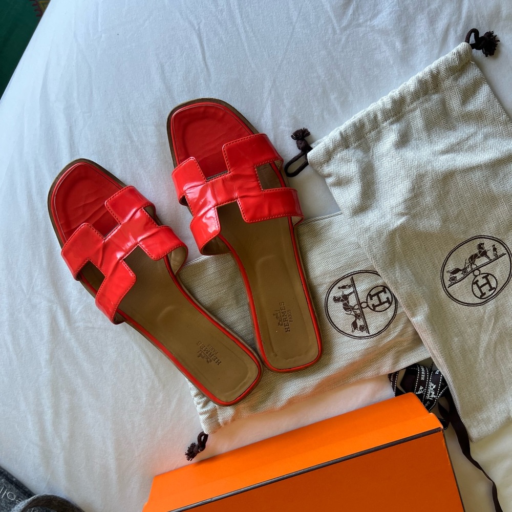 Hermes Oran Sandals